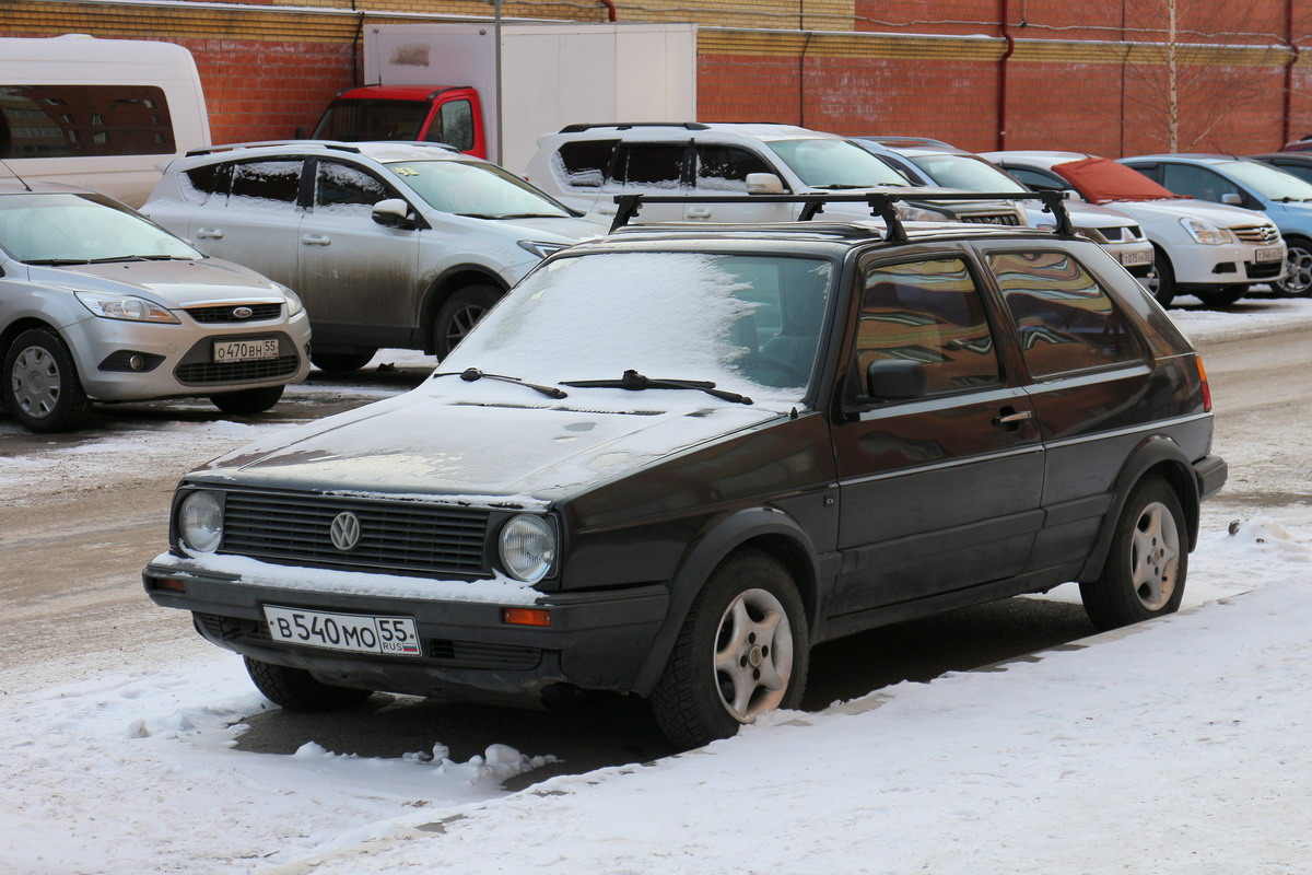 Омская область, № В 540 МО 55 — Volkswagen Golf (Typ 17) '74-88