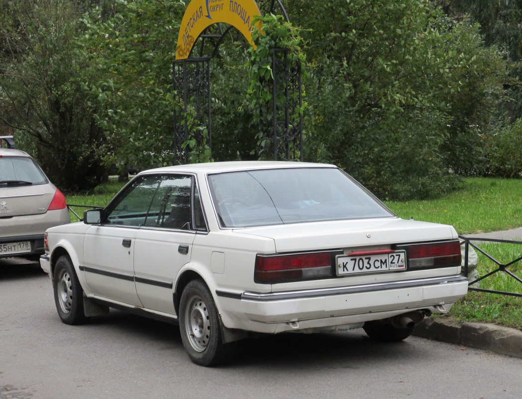 Хабаровский край, № К 703 СМ 27 — Nissan Bluebird (U11) '83-90