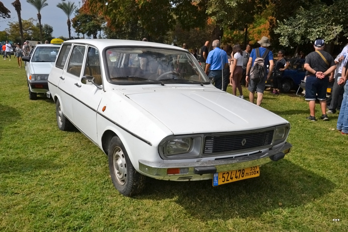 Израиль, № 524-478 — Renault 12 '69-80
