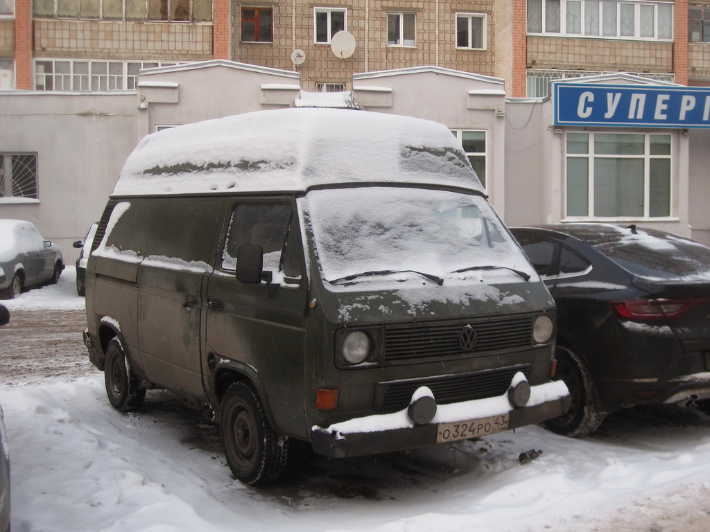 Кировская область, № О 324 РО 43 — Volkswagen Typ 2 (Т3) '79-92