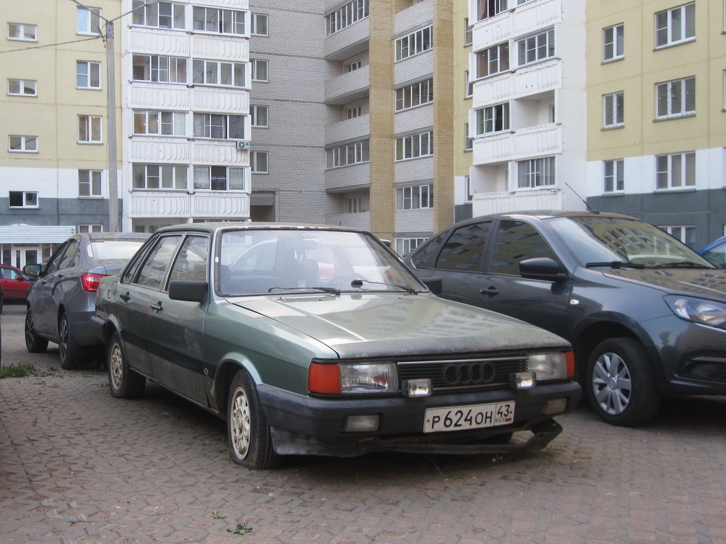 Кировская область, № Р 624 ОН 43 — Audi 80 (B2) '78-86