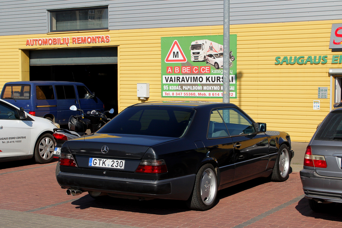 Литва, № GTK 230 — Mercedes-Benz (C124) '87-96