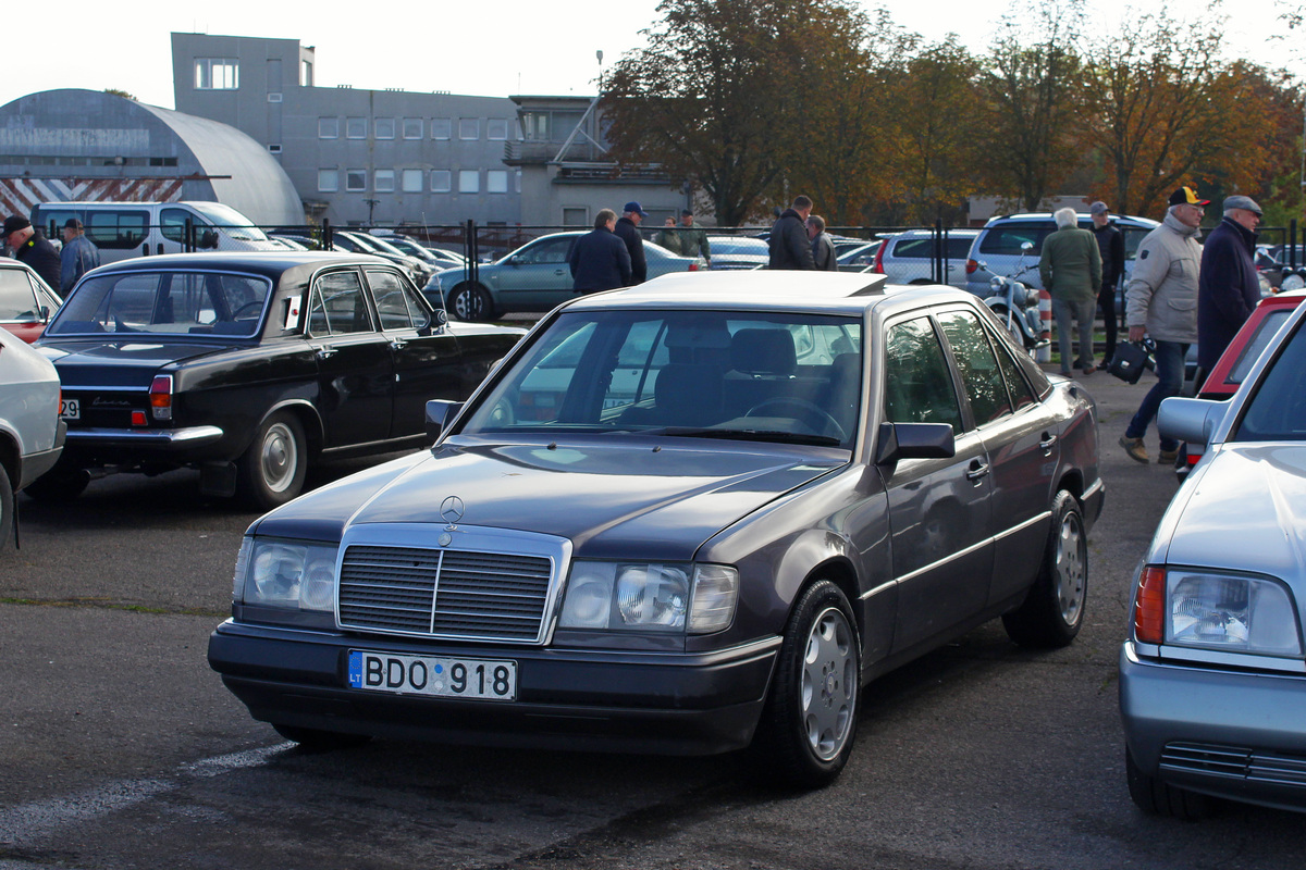 Литва, № BDO 918 — Mercedes-Benz (W124) '84-96; Литва — Retro mugė 2021 ruduo