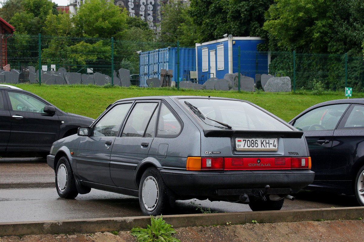 Гродненская область, № 7086 КН-4 — Toyota Corolla (E80) '83-87