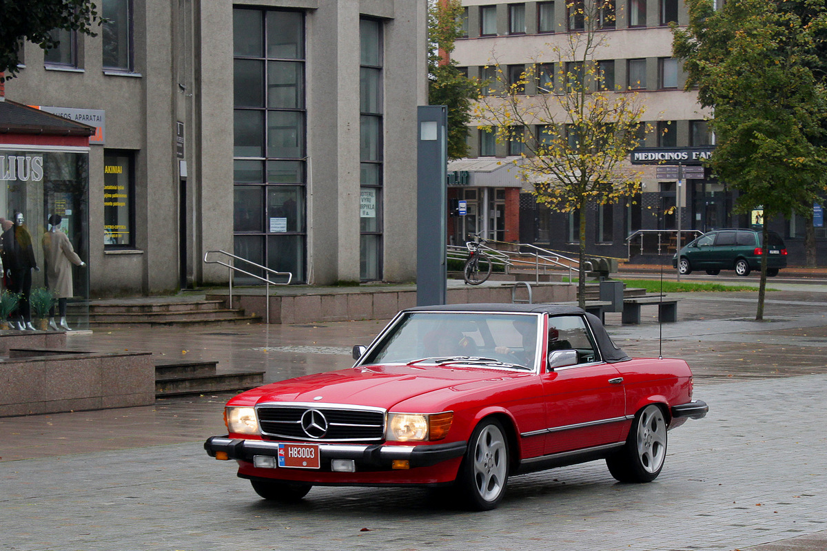 Литва, № H83003 — Mercedes-Benz (R107/C107) '71-89; Литва — Dzūkijos ruduo 2021