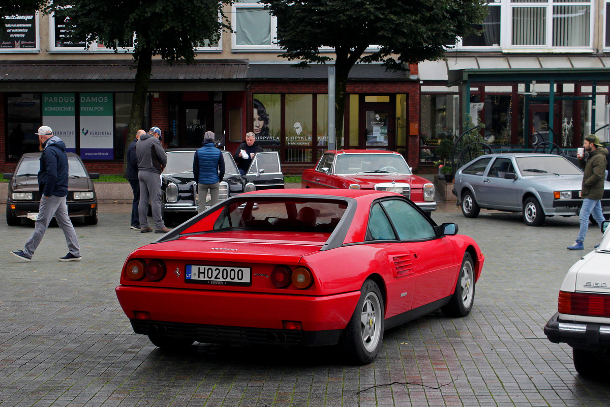 Литва, № H02000 — Ferrari Mondial T '89-93; Литва — Dzūkijos ruduo 2021