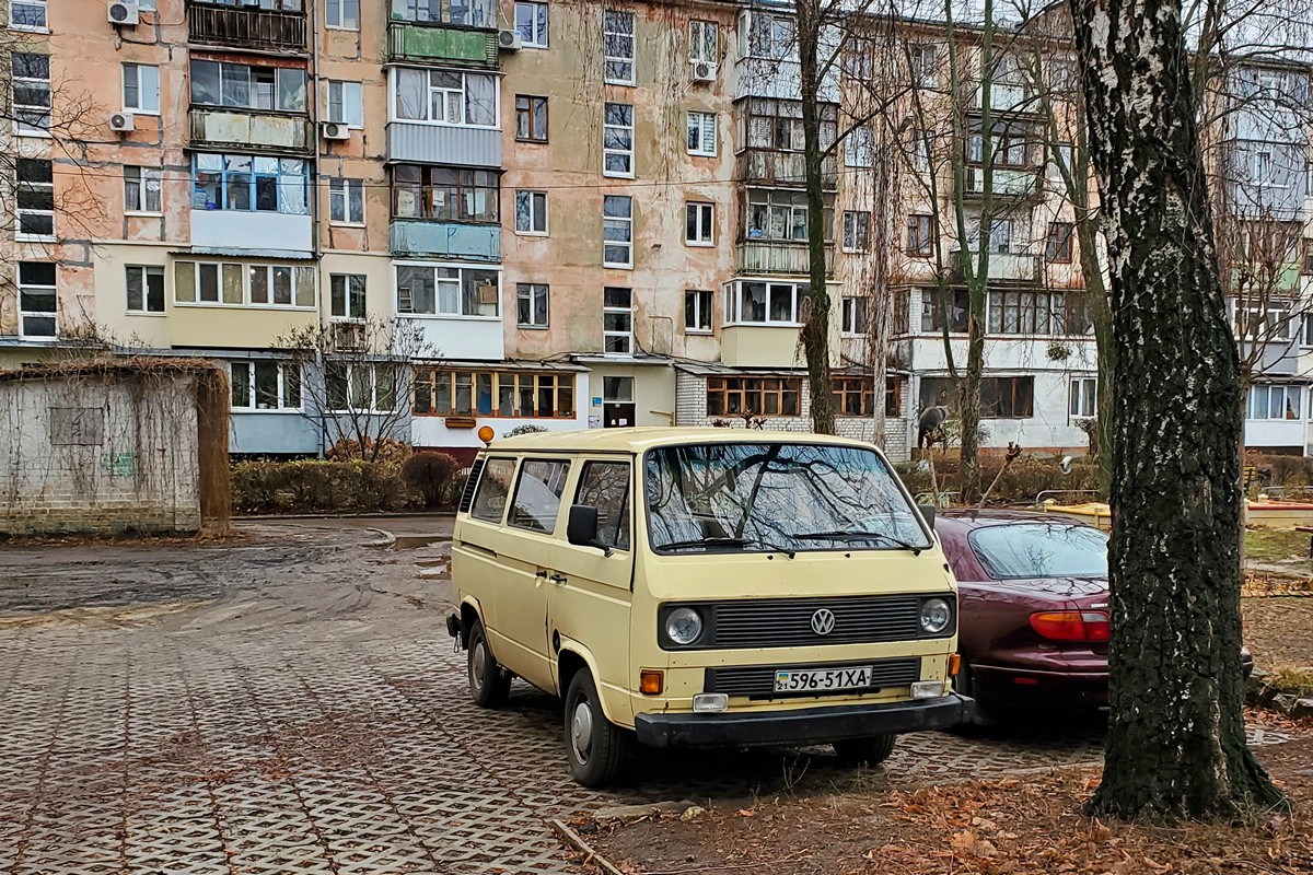 Харьковская область, № 596-51 XA — Volkswagen Typ 2 (Т3) '79-92