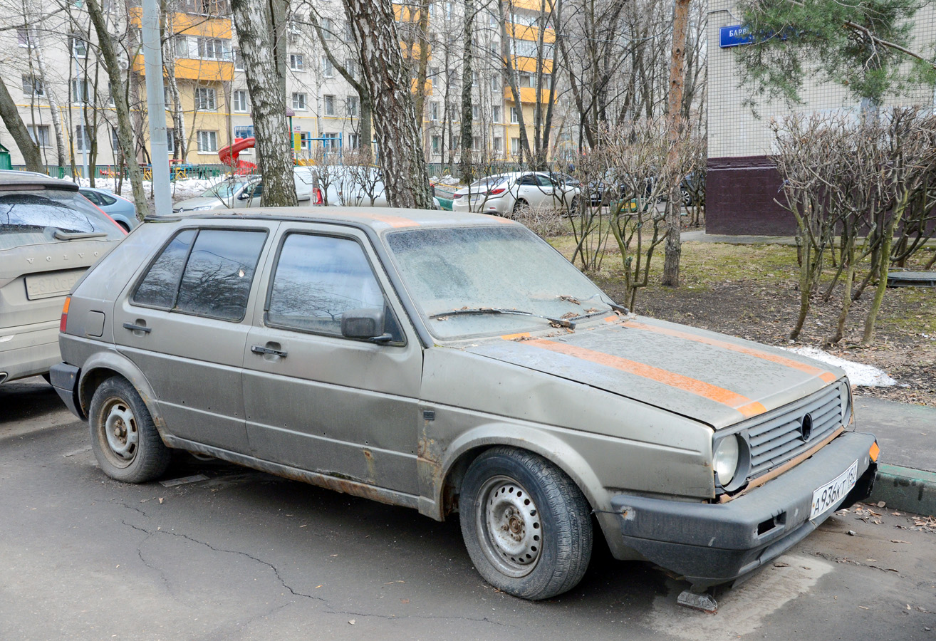 Московская область, № А 936 КТ 150 — Volkswagen Golf (Typ 19) '83-92