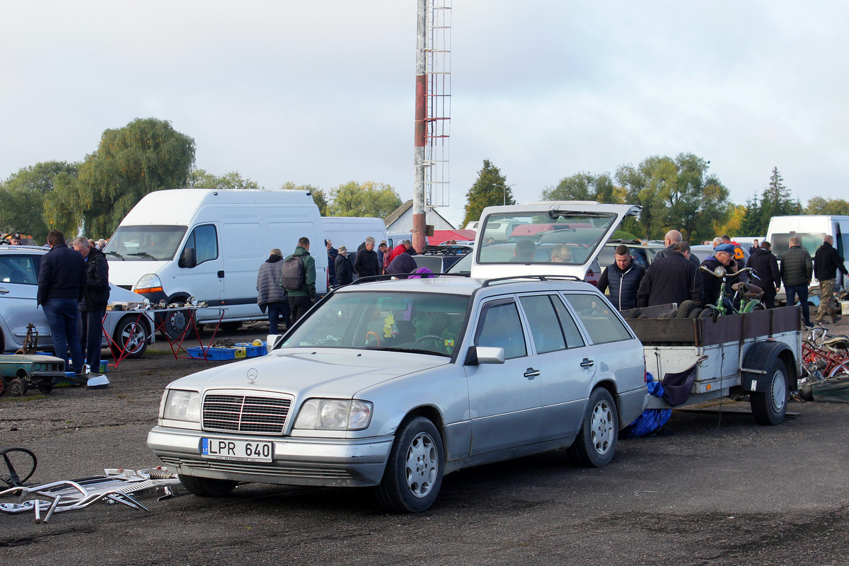 Литва, № LPR 640 — Mercedes-Benz (S124) '86-96; Литва — Retro mugė 2021 ruduo