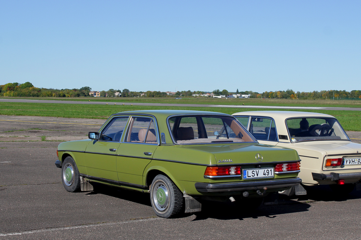 Литва, № LSV 491 — Mercedes-Benz (W123) '76-86; Литва — Retro mugė 2021 ruduo