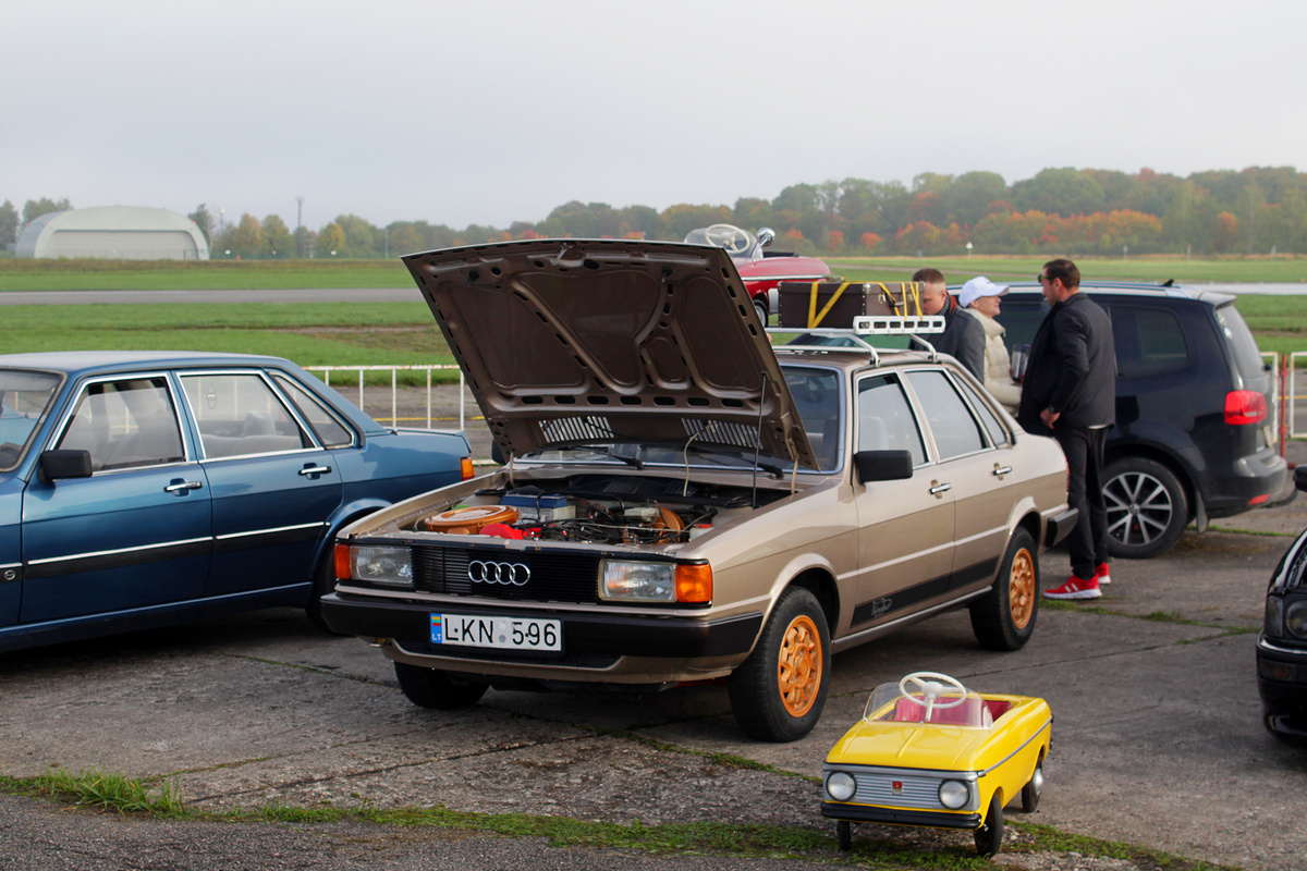 Литва, № LKN 596 — Audi 80 (B2) '78-86; Литва — Retro mugė 2021 ruduo