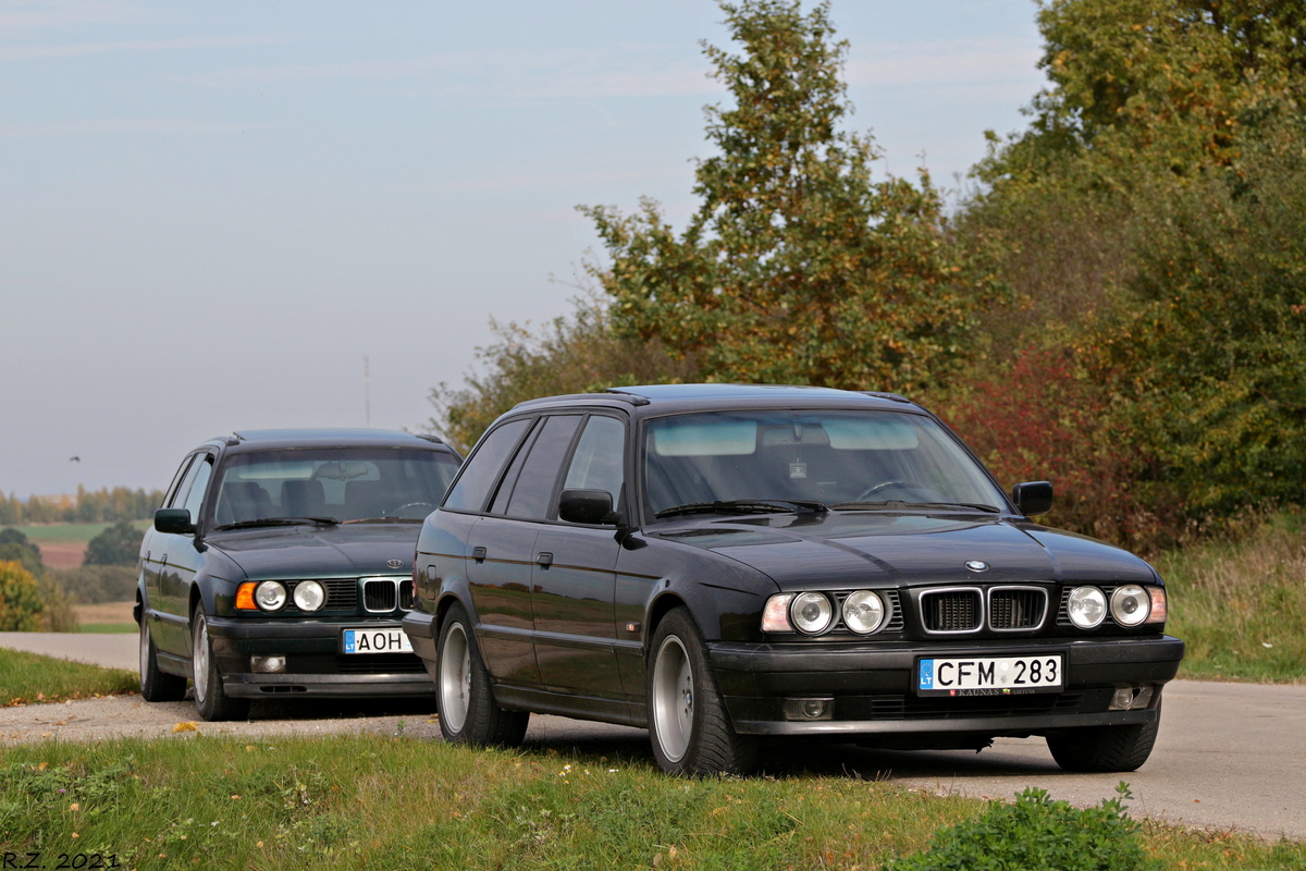 Литва, № CFM 283 — BMW 5 Series (E34) '87-96