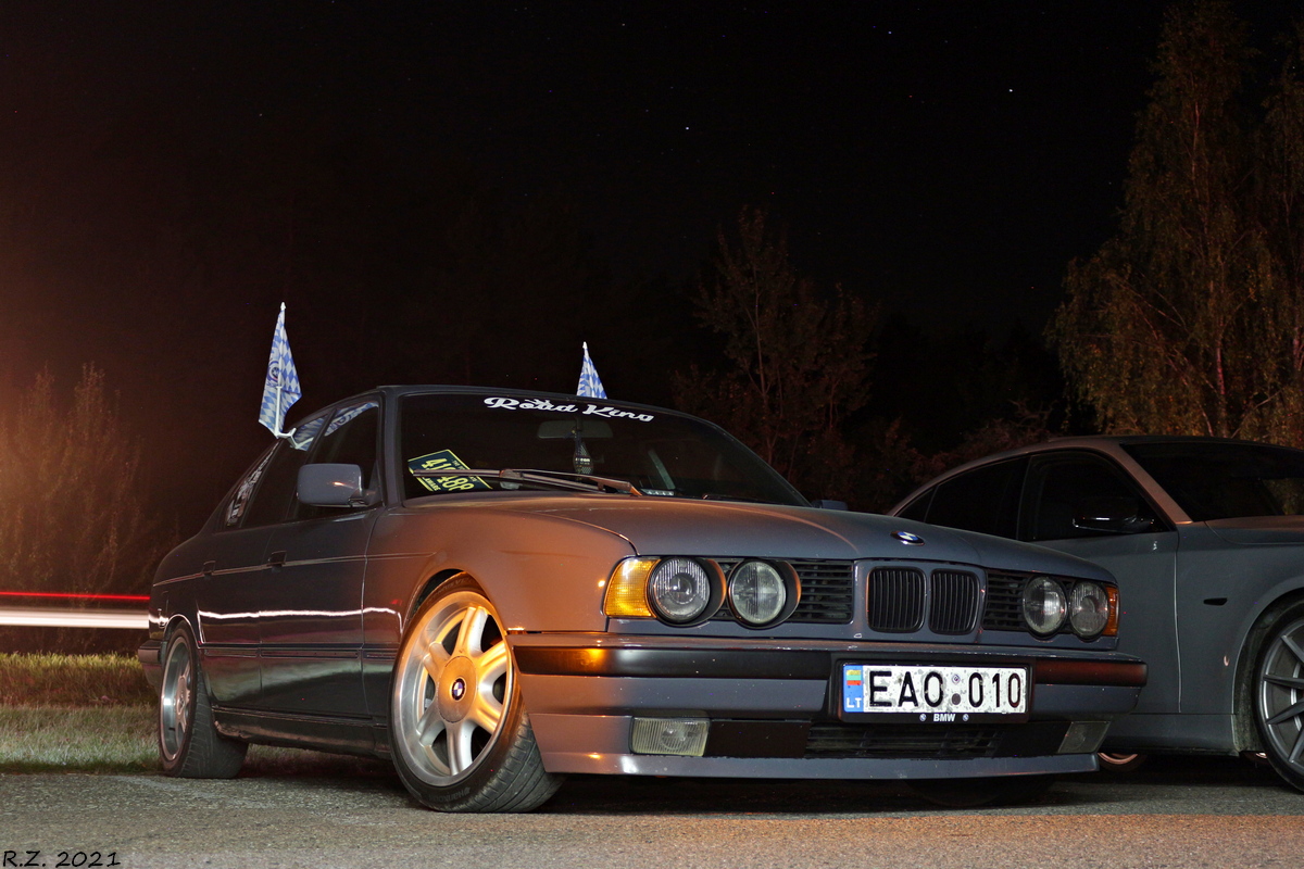Литва, № EAO 010 — BMW 5 Series (E34) '87-96