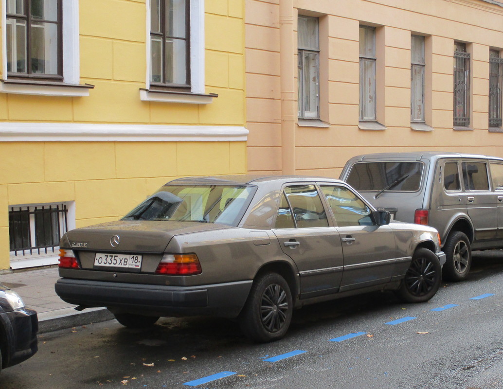 Удмуртия, № О 335 ХВ 18 — Mercedes-Benz (W124) '84-96