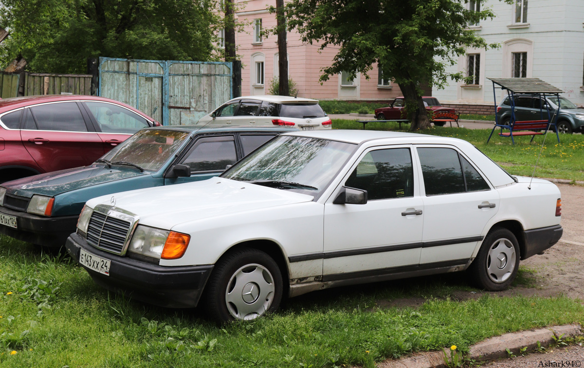 Красноярский край, № Е 143 ХХ 24 — Mercedes-Benz (W124) '84-96