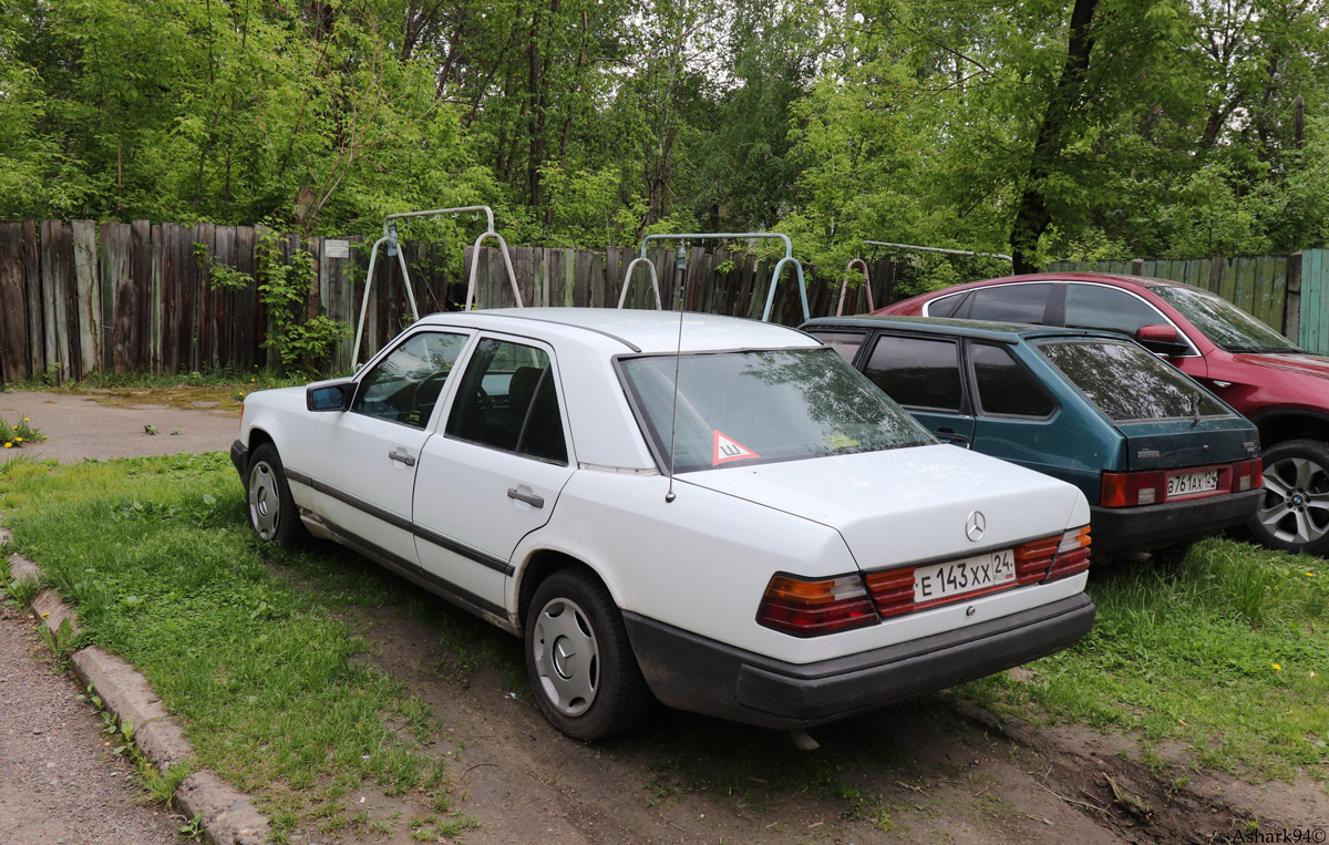 Красноярский край, № Е 143 ХХ 24 — Mercedes-Benz (W124) '84-96