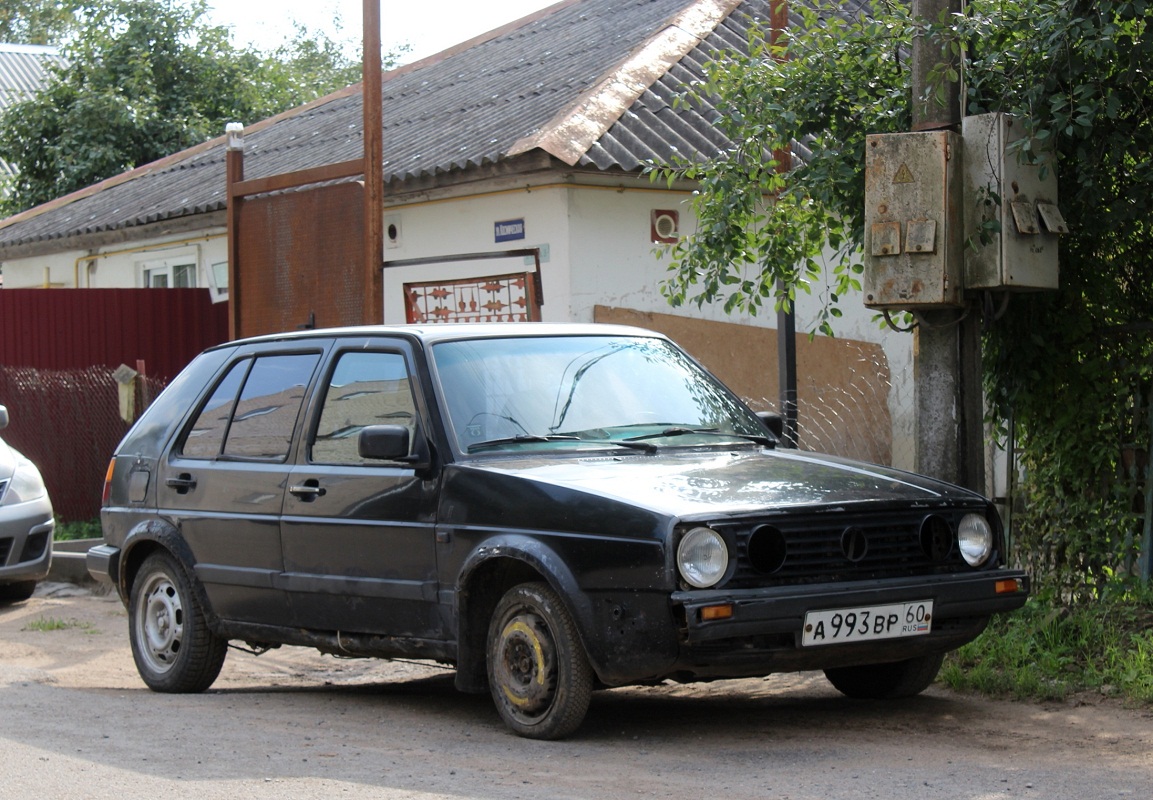 Псковская область, № А 993 ВР 60 — Volkswagen Golf (Typ 19) '83-92