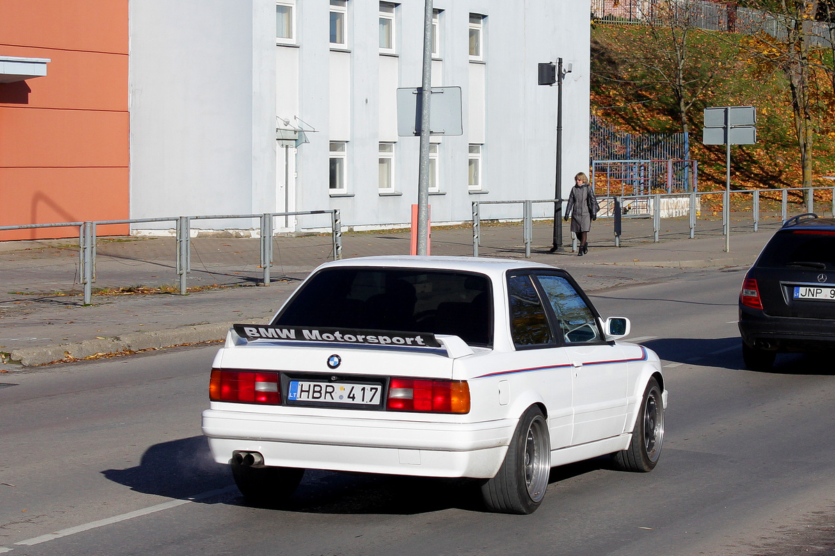 Литва, № HBR 417 — BMW 3 Series (E30) '82-94