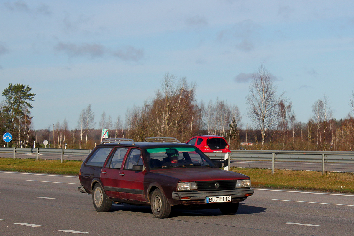 Литва, № BUZ 112 — Volkswagen Passat (B2) '80-88