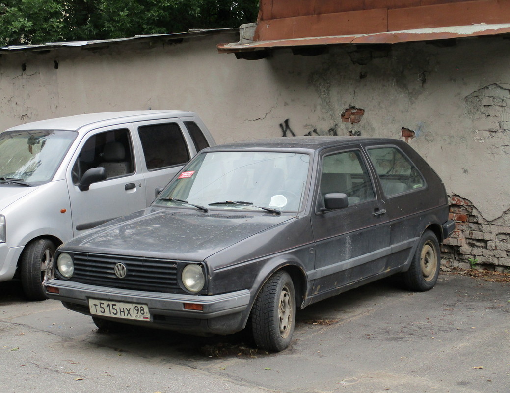 Санкт-Петербург, № Т 515 НХ 98 — Volkswagen Golf (Typ 19) '83-92