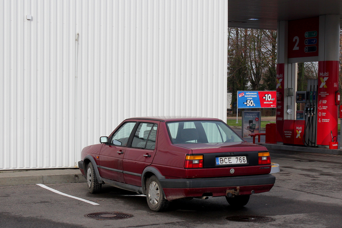 Литва, № BCE 766 — Volkswagen Jetta Mk2 (Typ 16) '84-92
