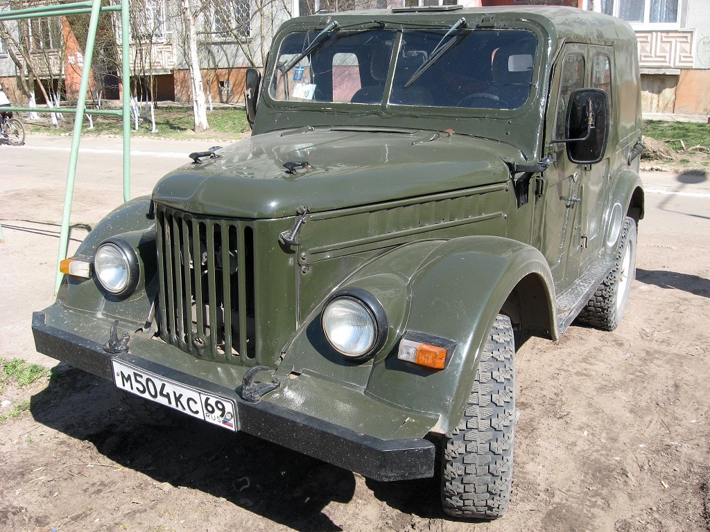 Тверская область, № М 504 КС 69 — ГАЗ-69А '53-73