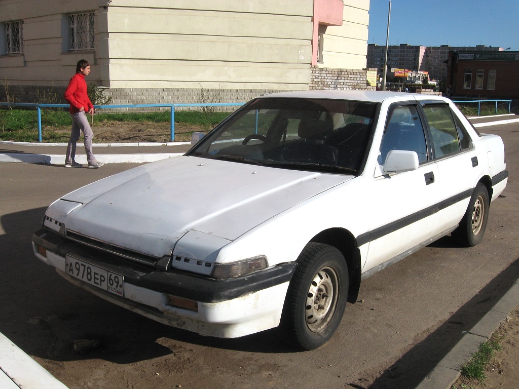 Тверская область, № А 978 ЕР 69 — Honda Accord (3G) '85-89