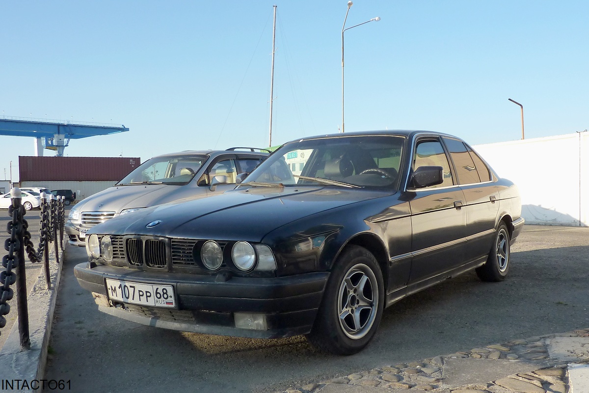 Тамбовская область, № М 107 РР 68 — BMW 5 Series (E34) '87-96; Тамбовская область — Вне региона