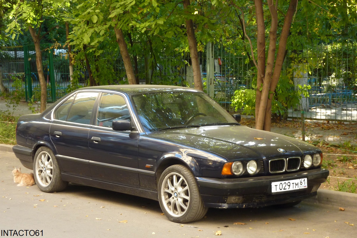 Ростовская область, № Т 029 ТМ 61 — BMW 5 Series (E34) '87-96