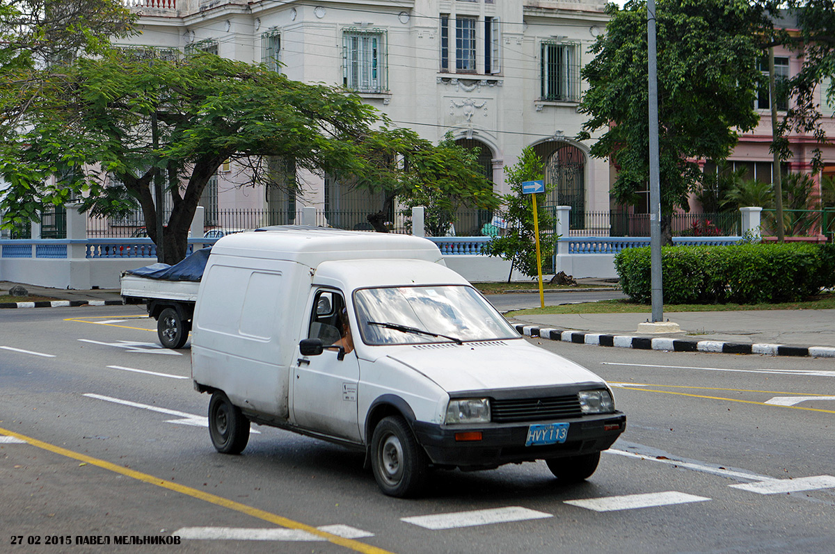 Куба, № HVY 113 — Citroën C15 '84-06