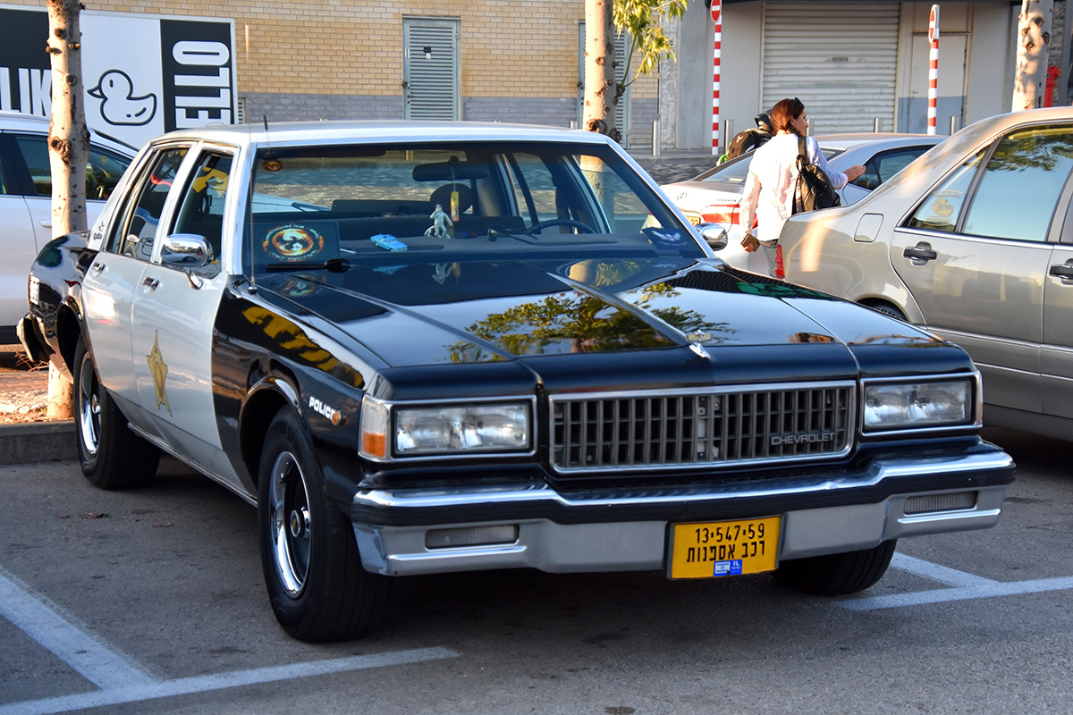 Израиль, № 13-547-59 — Chevrolet Caprice (3G) '77-90