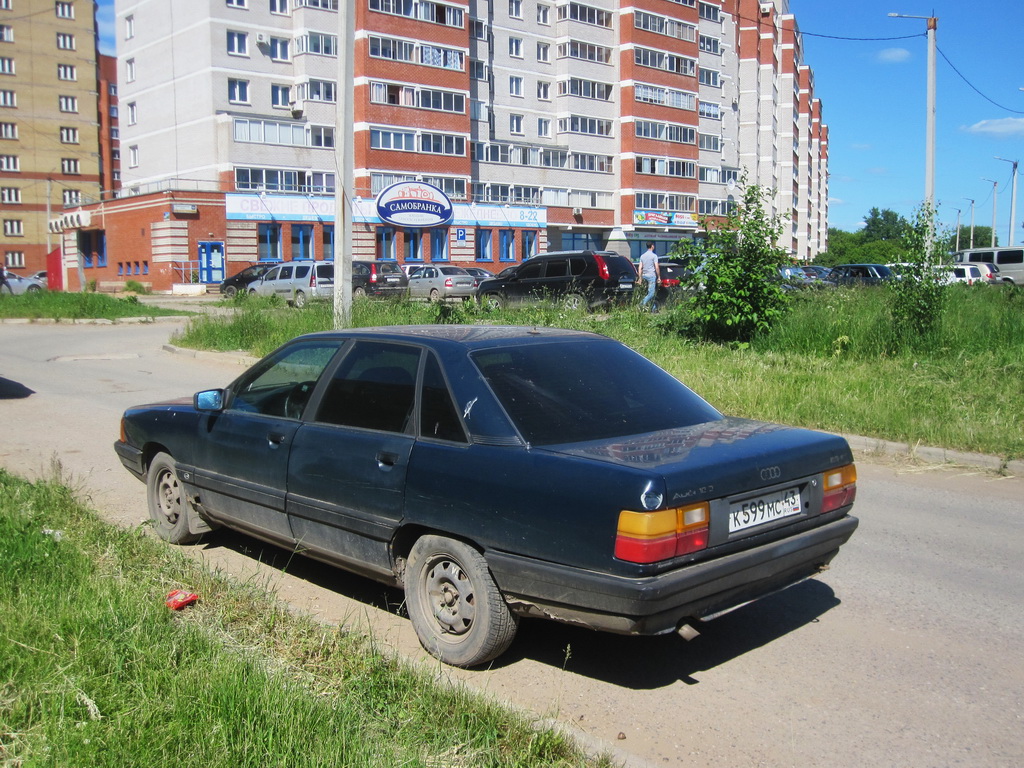 Кировская область, № К 599 МС 43 — Audi 100 (C3) '82-91