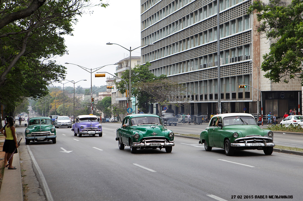 Куба, № P 072 354 — Chevrolet Styleline Deluxe '49-52; Куба, № P 035 281 — Oldsmobile 88 (1G) '49-53; Куба, № P 035 575 — Chevrolet Styleline Deluxe '49-52