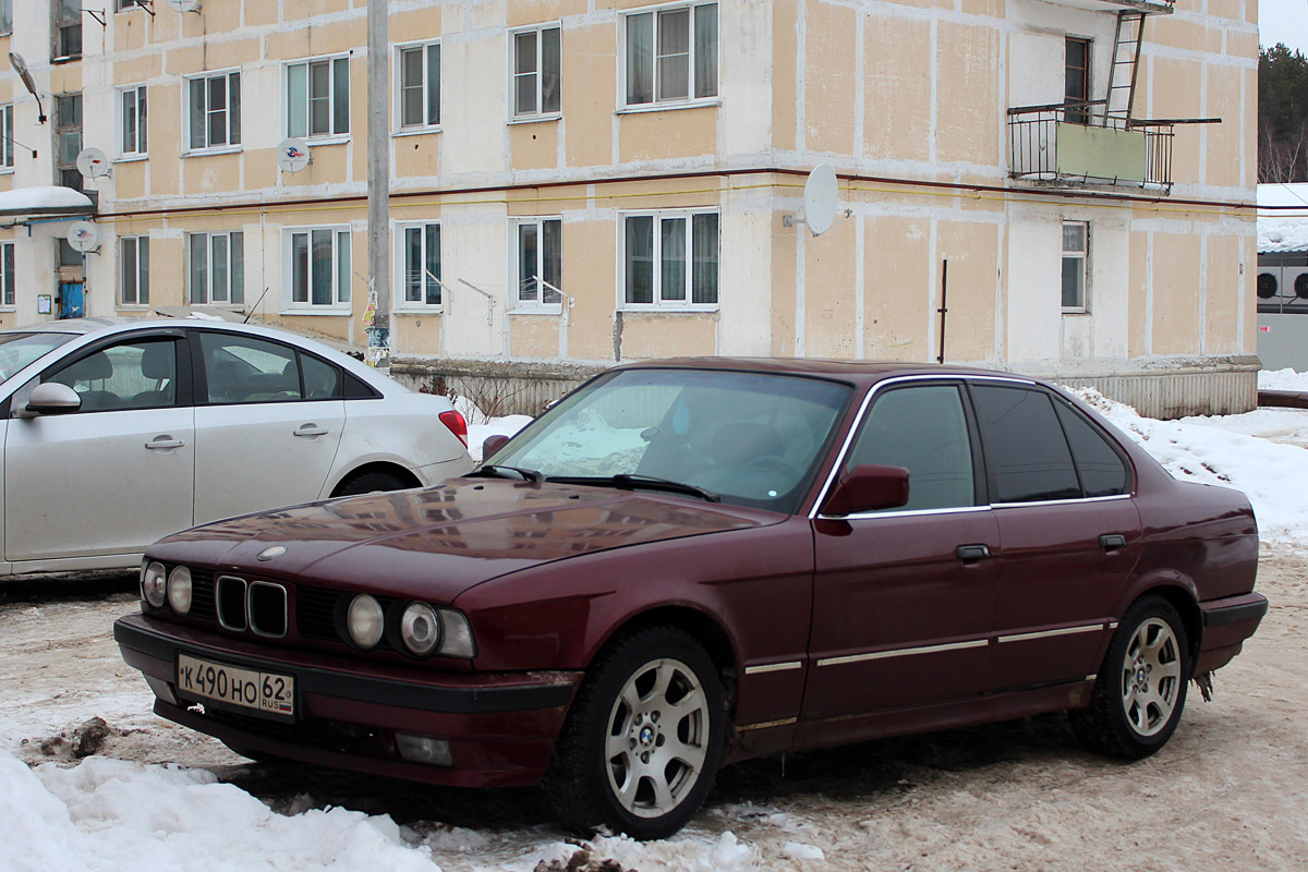 Рязанская область, № К 490 НО 62 — BMW 5 Series (E34) '87-96