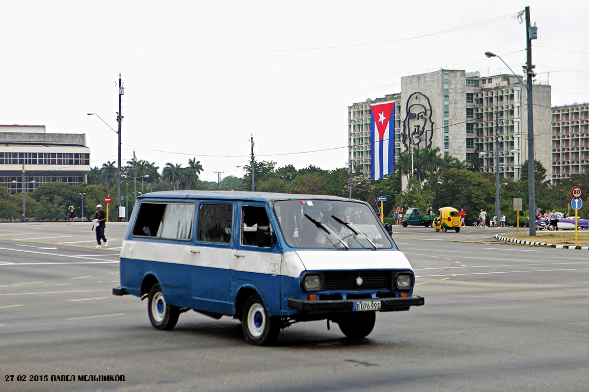 Куба, № B 076 991 — РАФ-2203-01 Латвия '87-94