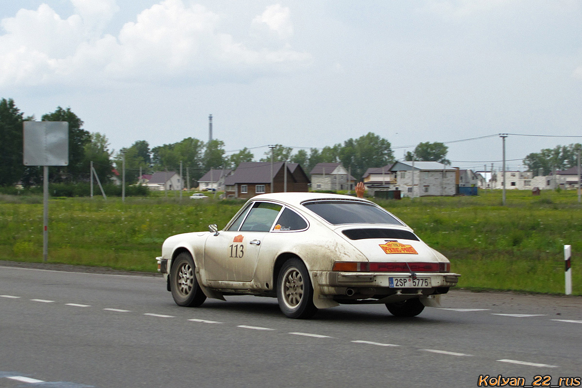 Чехия, № 2SP 5775 — Porsche 911 (930) '73-89; Ралли Пекин — Париж (Алтайский край)