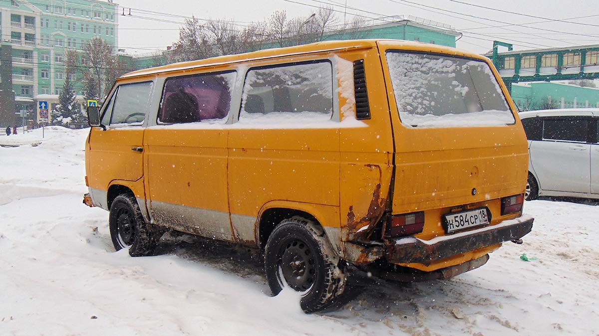 Удмуртия, № Н 584 СР 18 — Volkswagen Typ 2 (Т3) '79-92