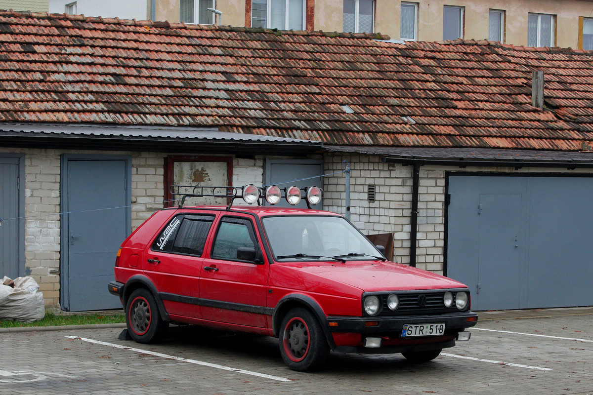 Литва, № STR 518 — Volkswagen Golf (Typ 19) '83-92