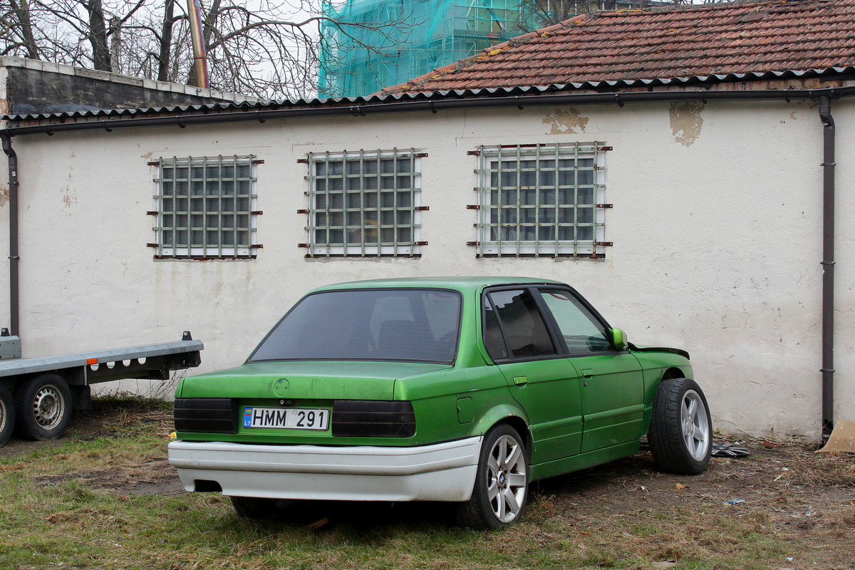 Литва, № HMM 291 — BMW 3 Series (E30) '82-94