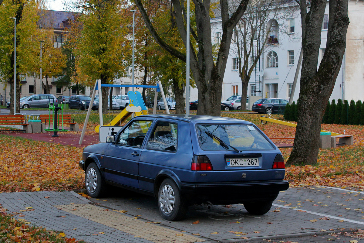 Литва, № OKC 267 — Volkswagen Golf (Typ 19) '83-92