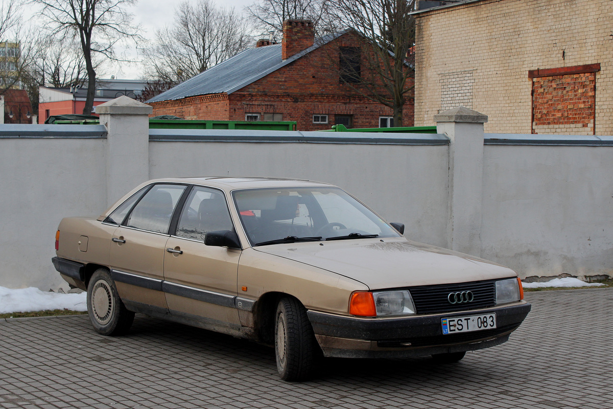 Литва, № EST 083 — Audi 100 (C3) '82-91