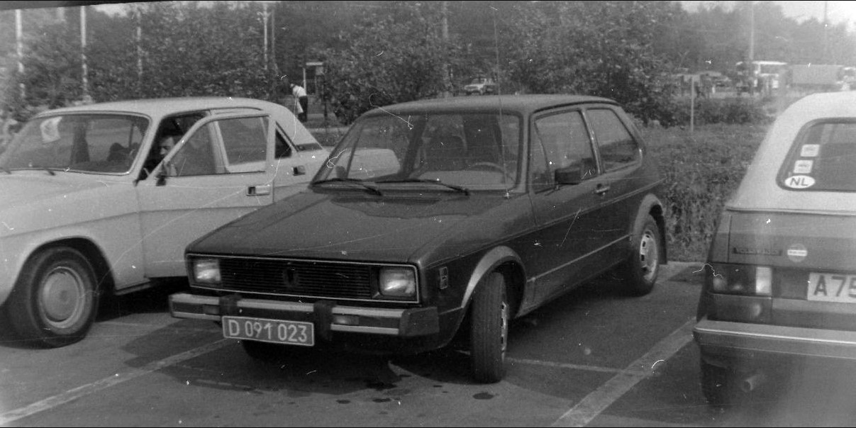 Москва, № D 091 023 — Volkswagen Rabbit (Typ 17) '75-84
