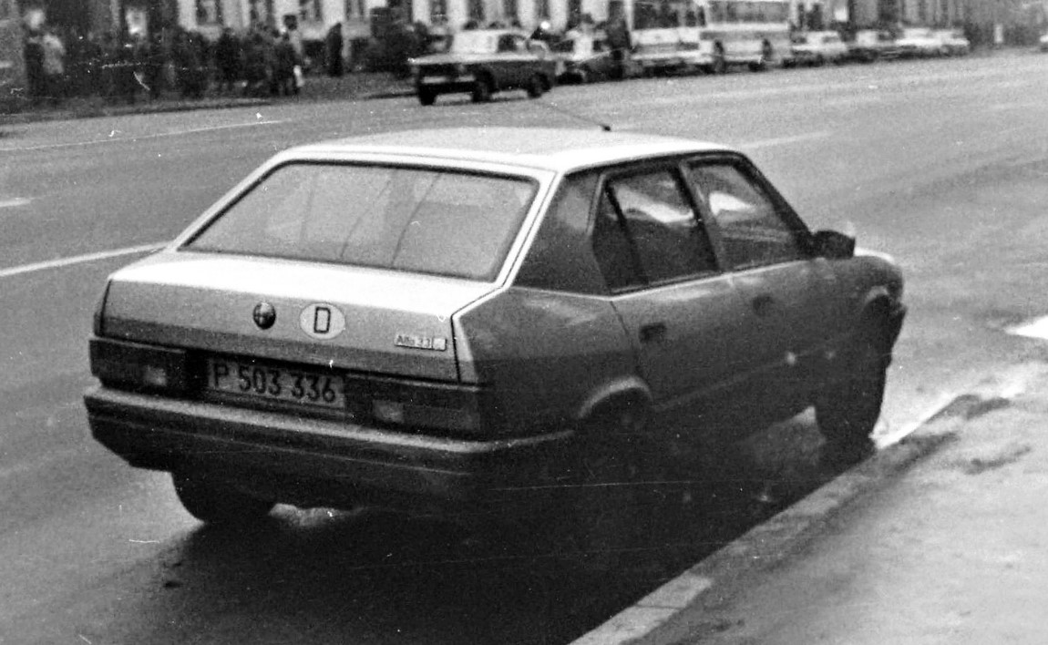 Москва, № P 503 336 — Alfa Romeo 33 (905) '83-86