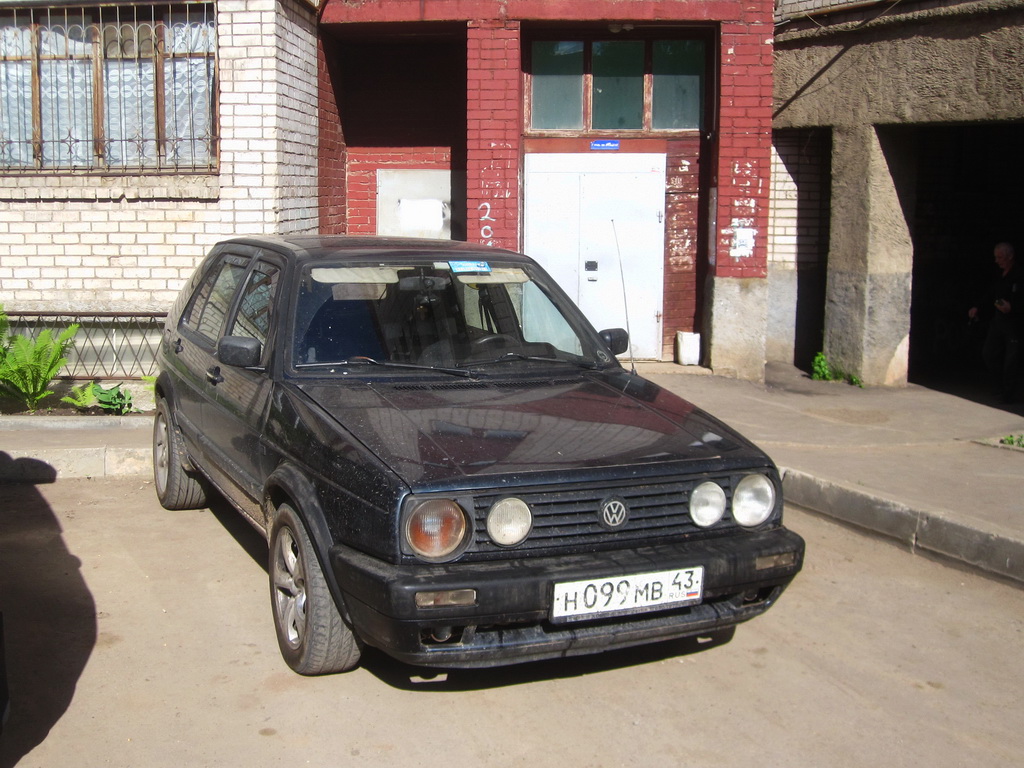 Кировская область, № Н 099 МВ 43 — Volkswagen Golf (Typ 19) '83-92