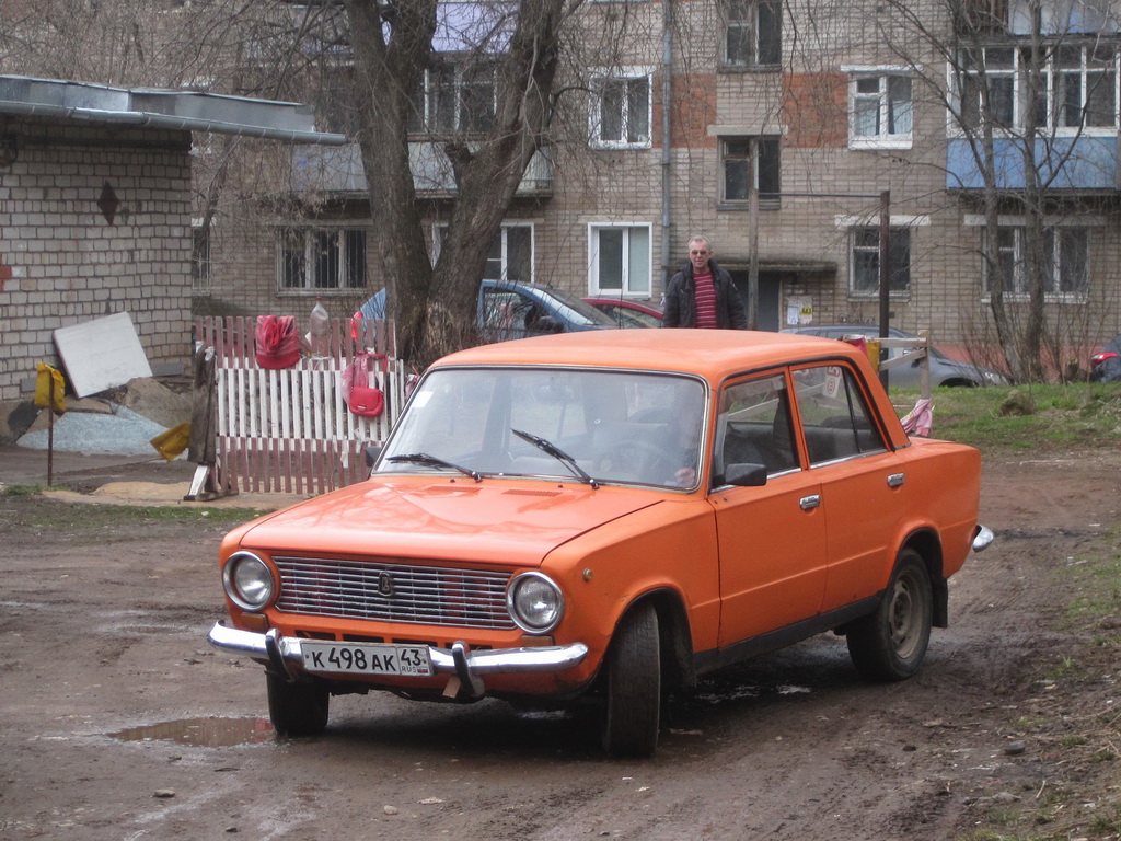 Кировская область, № К 498 АК 43 — ВАЗ-2101 '70-83