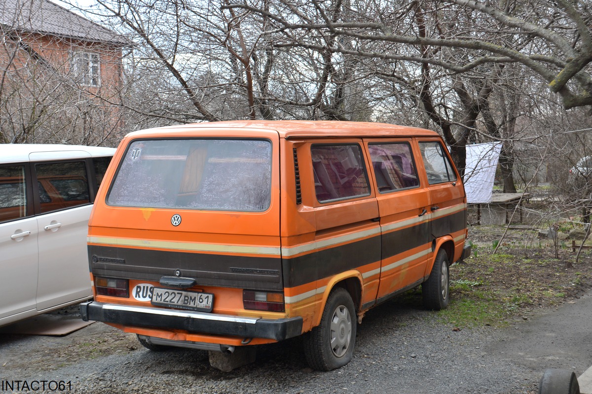Ростовская область, № М 227 ВМ 61 — Volkswagen Typ 2 (Т3) '79-92