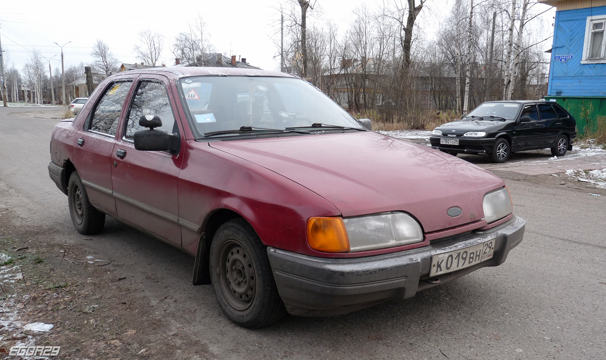 Архангельская область, № К 019 ВН 29 — Ford Sierra MkII '87-93