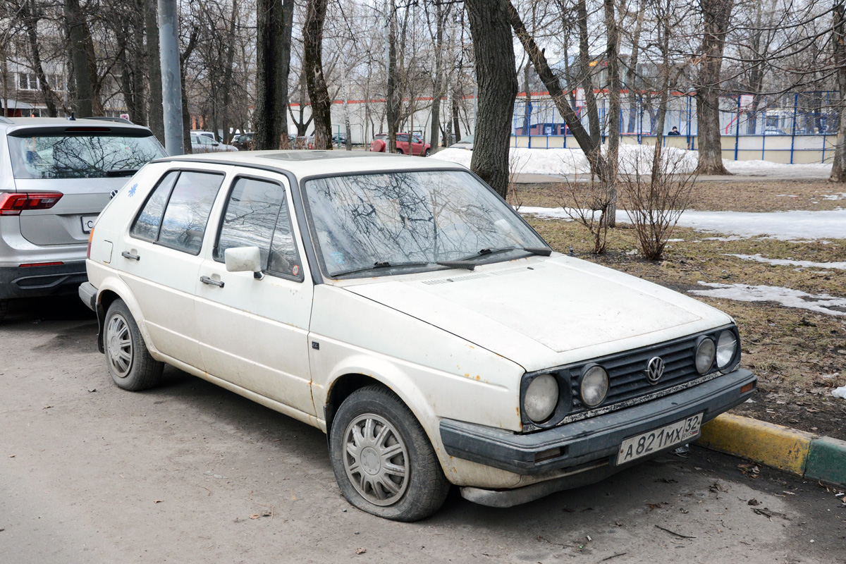 Брянская область, № А 821 МХ 32 — Volkswagen Golf (Typ 19) '83-92