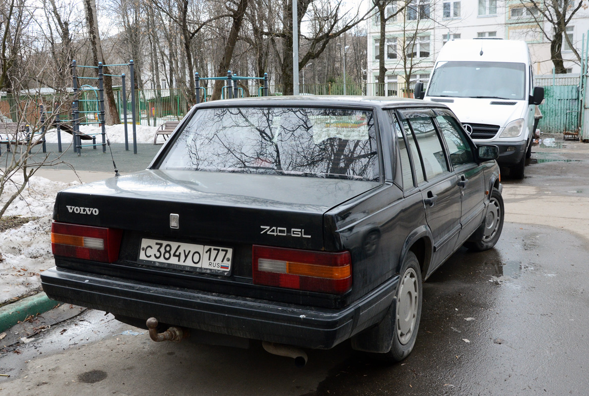 Москва, № С 384 УО 177 — Volvo 740 '84-92