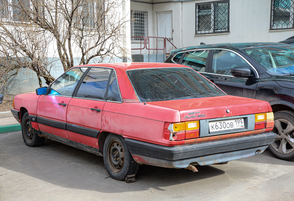 Москва, № К 630 ОВ 199 — Audi 100 (C3) '82-91